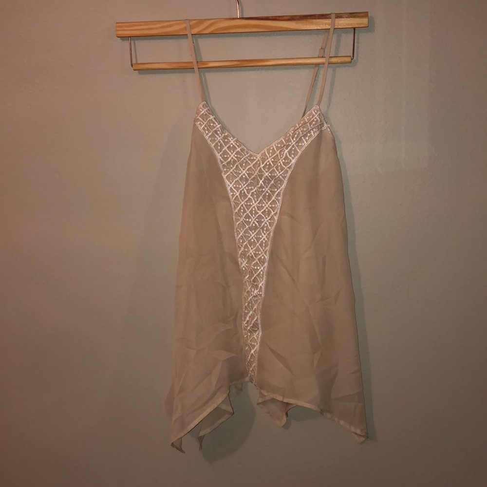 Sheer Lace Tank